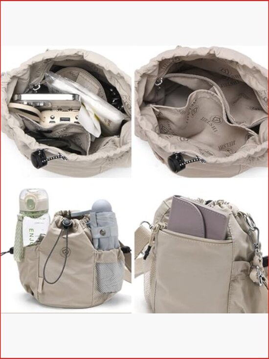Mini Backpack Purse Lightweight Durable Drawstring Nylon Travel Backpack
